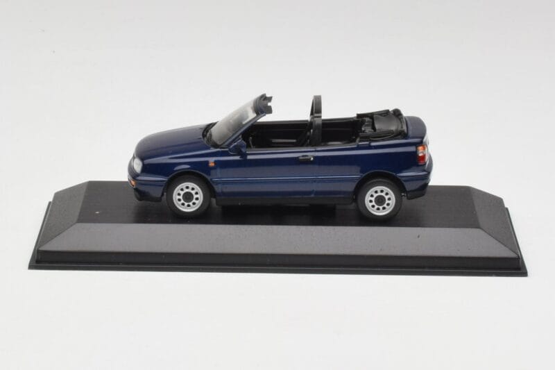 Volkswagen Golf Mk3 Cabriolet Maritime Blu Minichamps 1:43 400055530 Pressofusione