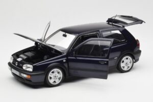 Volkswagen Golf Mk3 VR6 Blu Metallizzato Norev 1:18 188462 Pressofusione — immagine 2 di 8
