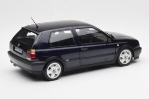 Volkswagen Golf Mk3 VR6 Blu Metallizzato Norev 1:18 188462 Pressofusione — immagine 3 di 8