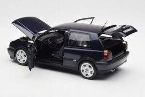Volkswagen Golf Mk3 VR6 Blu Metallizzato Norev 1:18 188462 Pressofusione — immagine 5 di 8