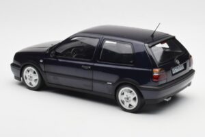 Volkswagen Golf Mk3 VR6 Blu Metallizzato Norev 1:18 188462 Pressofusione — immagine 7 di 8