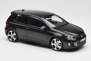 Volkswagen Golf Mk6 GTI Grigio Metallizzato Norev 1:18 188503 Pressofusione — immagine 6 di 7