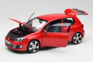 Volkswagen Golf Mk6 GTI Tornado Rosso Norev 1:18 5K3099302Y3D Pressofusione — immagine 2 di 8