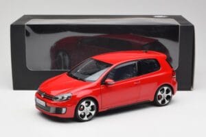 Volkswagen Golf Mk6 GTI Tornado Rosso Norev 1:18 5K3099302Y3D Pressofusione — immagine 8 di 8