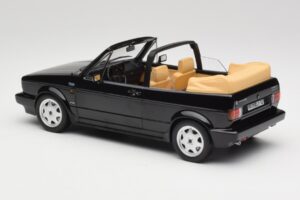 Volkswagen Golf Mk1 Cabriolet Nero Norev 1:18 188568 Pressofusione — immagine 5 di 6