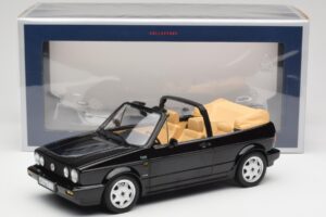 Volkswagen Golf Mk1 Cabriolet Nero Norev 1:18 188568 Pressofusione — immagine 6 di 6