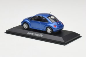 Volkswagen New Beetle Satellite Blu Minichamps 1:43 430058004 Pressofusione — immagine 3 di 4