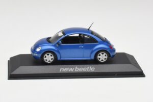 Volkswagen New Beetle Satellite Blu Minichamps 1:43 430058004 Pressofusione