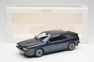 Volkswagen Scirocco Mk2 Scala Helios Blu Metallizzato Norev 1:18 188632 Pressofusione — immagine 6 di 6