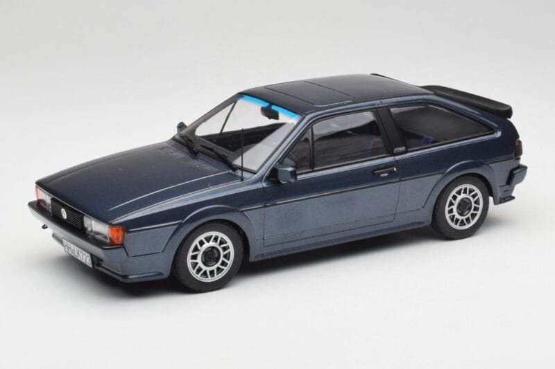 Volkswagen Scirocco Mk2 Scala Helios Blu Metallizzato Norev 1:18 188632 Pressofusione