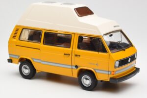 Volkswagen T3 Joker Camper Schuco 1:18 450038500 Pressofusione — immagine 6 di 8