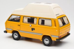 Volkswagen T3 Joker Camper Schuco 1:18 450038500 Pressofusione — immagine 7 di 8