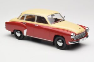 Wartburg 311 Dark Red Beige MCG 1:18 MCG18299 Pressofusione — immagine 4 di 6