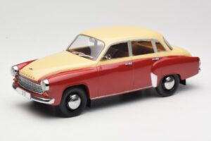 Wartburg 311 Dark Red Beige MCG 1:18 MCG18299 Pressofusione