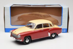 Wartburg 311 Dark Red Beige MCG 1:18 MCG18299 Pressofusione — immagine 6 di 6