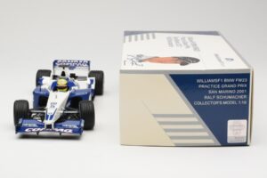 Williams FW23 BMW #5 R. Schumacher Practice San Marino GP 2001 Minichamps 1:18 80430146710 Pressofusione — immagine 6 di 6