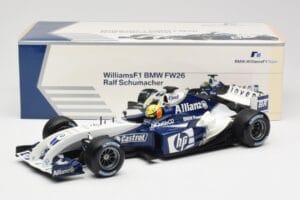 Williams FW26 BMW #4 R. Schumacher F1 2004 Minichamps 1:18 80430309495 Pressofusione — immagine 6 di 6