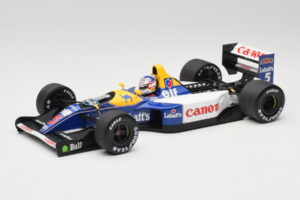 Williams FW14B Renault #5 N. Mansell Canon Williams Team F1 World Champion 1992 Minichamps 1:18 186920005 Pressofusione — immagine 2 di 9