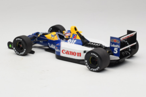Williams FW14B Renault #5 N. Mansell Canon Williams Team F1 World Champion 1992 Minichamps 1:18 186920005 Pressofusione — immagine 5 di 9