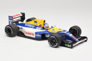 Williams FW14B Renault #5 N. Mansell Canon Williams Team F1 World Champion 1992 Minichamps 1:18 186920005 Pressofusione — immagine 6 di 9