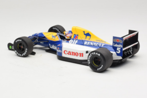 Williams FW14B Renault #5 N. Mansell Canon Williams Team F1 World Champion 1992 Minichamps 1:18 186920005 Pressofusione — immagine 7 di 9