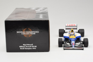 Williams FW14B Renault #5 N. Mansell Canon Williams Team F1 World Champion 1992 Minichamps 1:18 186920005 Pressofusione — immagine 8 di 9