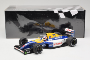 Williams FW14B Renault #5 N. Mansell Canon Williams Team F1 World Champion 1992 Minichamps 1:18 186920005 Pressofusione — immagine 9 di 9
