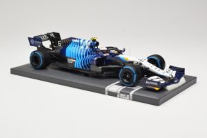 Williams Racing Mercedes FW43B #6 N. Latifi Belgian GP 2021 Minichamps 1:18 117211306 Pressofusione — immagine 4 di 6