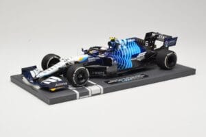 Williams Racing Mercedes FW43B #6 N. Latifi Saudi Arabian GP 2021 Minichamps 1:18 117212206 Pressofusione — immagine 2 di 6