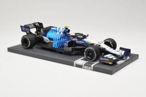 Williams Racing Mercedes FW43B #6 N. Latifi Saudi Arabian GP 2021 Minichamps 1:18 117212206 Pressofusione — immagine 4 di 6
