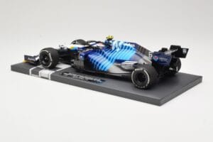 Williams Racing Mercedes FW43B #6 N. Latifi Saudi Arabian GP 2021 Minichamps 1:18 117212206 Pressofusione — immagine 5 di 6