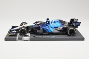 Williams Racing Mercedes FW43B #63 G. Russell Saudi Arabian GP 2021 Minichamps 1:18 117212263 Pressofusione