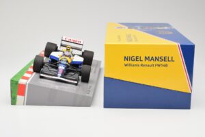 Williams Renault FW14B #5 N. Mansell F1 World Champion 1992 Collectors Box Minichamps 1:18 113920005 Pressofusione — immagine 6 di 6