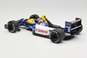 Williams Renault FW14B #5 N. Mansell F1 World Champion 1992 Minichamps 1:18 110920005 Pressofusione — immagine 5 di 8