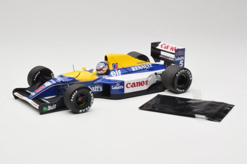 Williams Renault FW14B #5 N. Mansell F1 World Champion 1992 Minichamps 1:18 110920005 Pressofusione