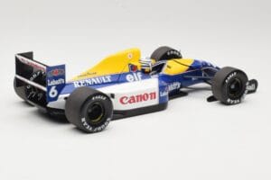 Williams Renault FW14B #6 R. Patrese 1992 Minichamps 1:18 110920006 Pressofusione — immagine 3 di 8
