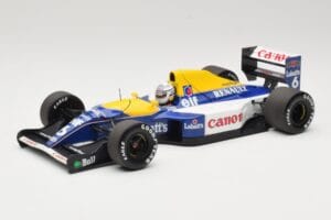 Williams Renault FW14B #6 R. Patrese 1992 Minichamps 1:18 110920006 Pressofusione