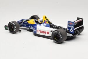 Williams Renault FW14B #6 R. Patrese 1992 Minichamps 1:18 110920006 Pressofusione — immagine 5 di 8