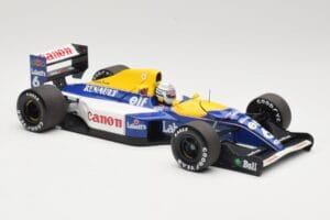 Williams Renault FW14B #6 R. Patrese 1992 Minichamps 1:18 110920006 Pressofusione — immagine 6 di 8