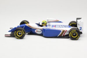 Williams FW16 Renault #2 A. Senna San Marino GP 1994 Minichamps 1:18 540941832 Pressofusione — immagine 4 di 7
