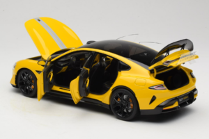Xiaomi SU7 Ultra Giallo OEM 1:18 BHR9995CN Pressofusione — immagine 5 di 8