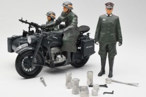 Zundapp KS 750 Sidecar Walkure Schuco 1:10 450651900 Pressofusione — immagine 2 di 7