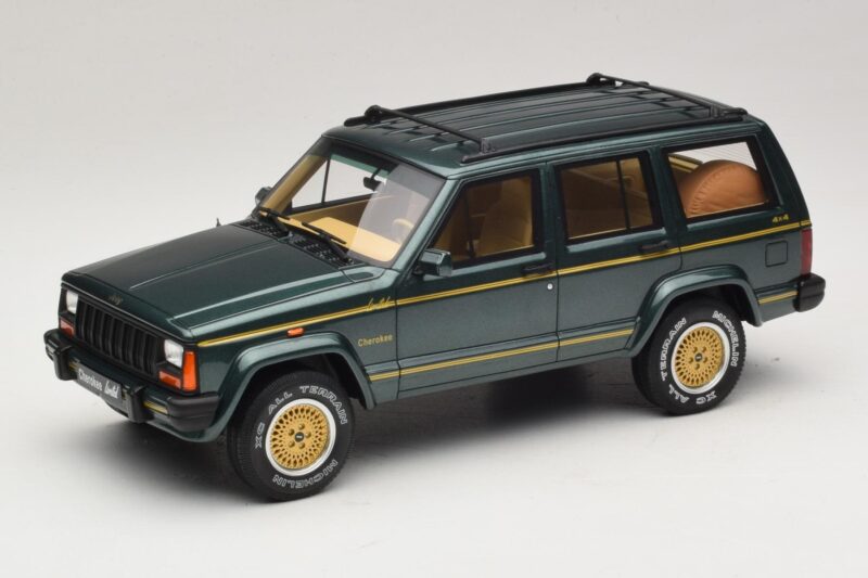Jeep Cherokee XJ Limited Hunter Green Otto 1:18 OT1204 Resina