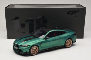 BMW M4 CS G82 Frozen Isle of Man Green GT Spirit 1:18 GT994 Resina — immagine 6 di 6