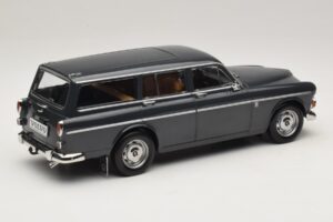 Volvo Amazon Station Wagon Graphite Grey Norev 1:18 188751 Pressofusione — immagine 2 di 6