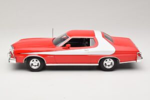 Ford Gran Torino Starsky and Hutch MCG 1:18 MCG181005 Pressofusione — immagine 3 di 6