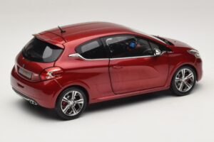 Peugeot 208 GTI Rubis Red Norev 1:18 184700 Pressofusione — immagine 3 di 8