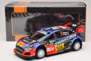 Ford Puma Rally1 #22 M. Sesks / R. Francis Rally Sweden 2025 IXO 1:18 18RMC240 Pressofusione — immagine 6 di 6