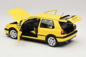 Volkswagen Golf GTI Mk3 Color Concept Giallo Norev 1:18 188507 Pressofusione — immagine 5 di 8
