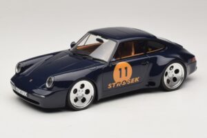 Porsche 911 964 Strosek Mega 30 Sea Blue GT Spirit 1:18 GT969 Resina